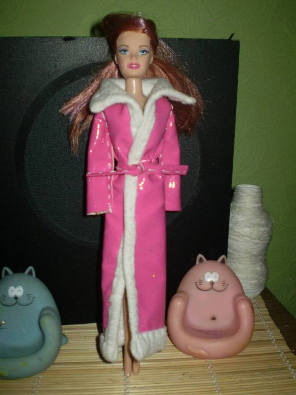 coat for barbie
