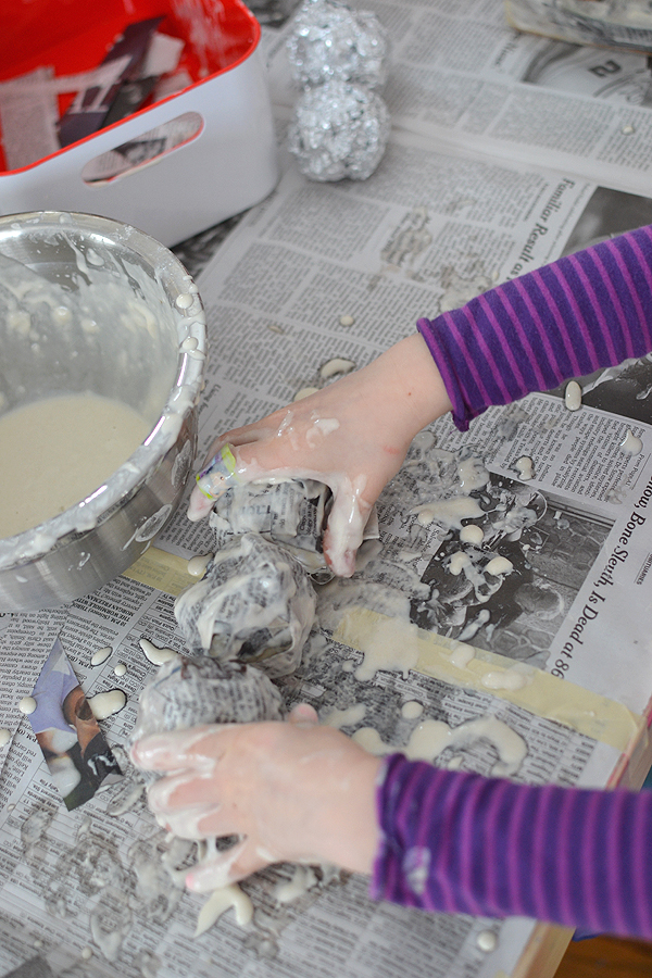 Papier mache med egne hænder ideer. Master klasse for børn. 