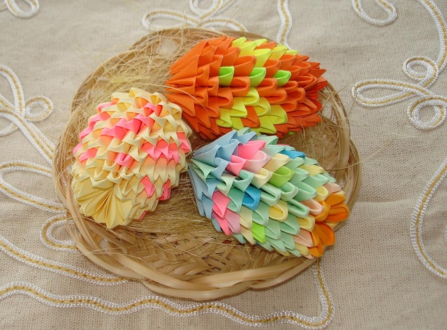 Origami Easter Eggs
