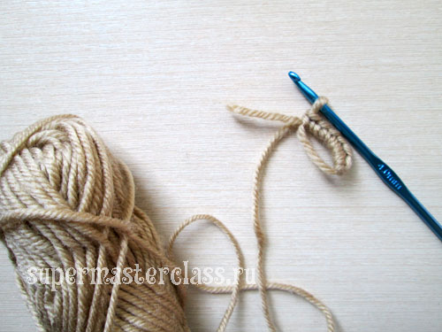 Crochet kulich: scheme