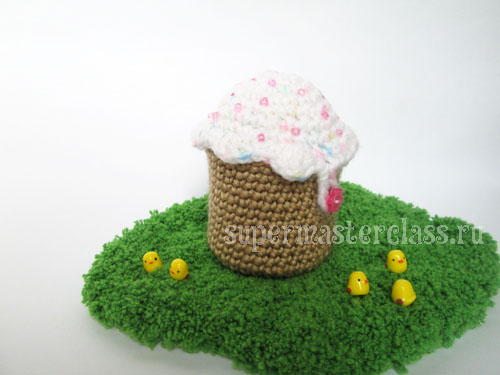 Crochet: Easter cake