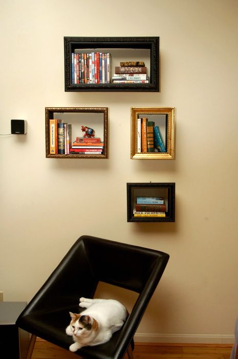 bookshelves in baguette