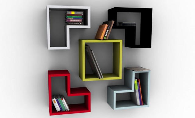 Bookshelves of pint, Solovyov design