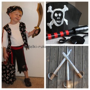 pirátský kostým