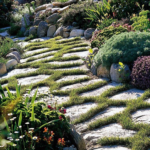 green garden path