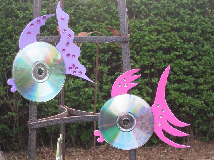 Řemesla pro dávání z CD disků