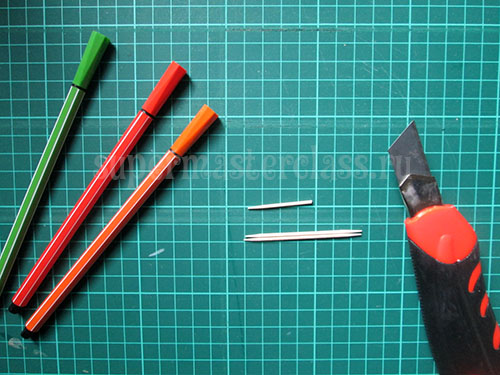 Toothpick pencils