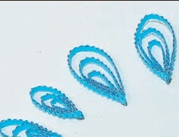Quilling dragonfly wings