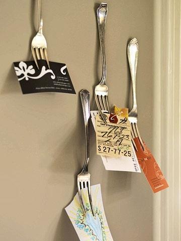 Crafts from spoons and forks
