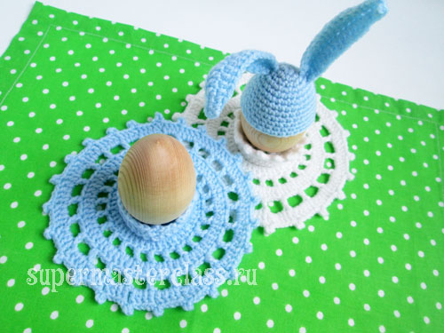 Crochet Egg Stand