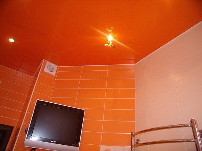 Ceiling orange