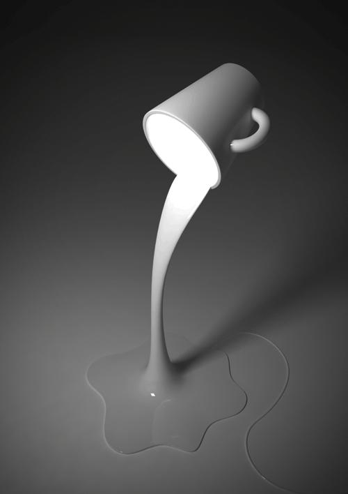 lamp Pouring Light from Yeongwoo Kim
