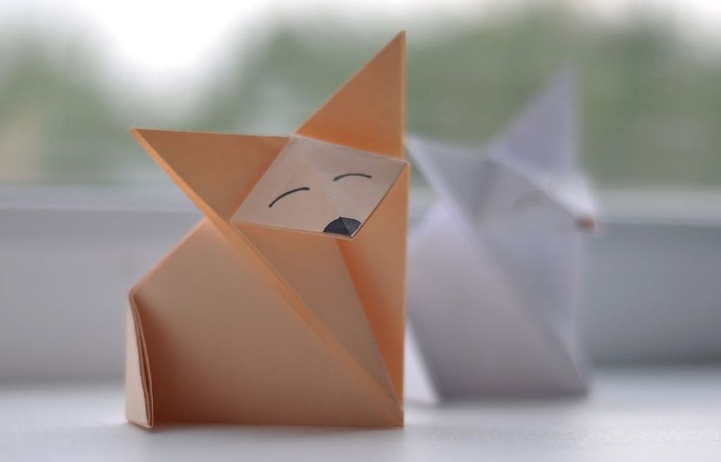 How to make a fox out of paper