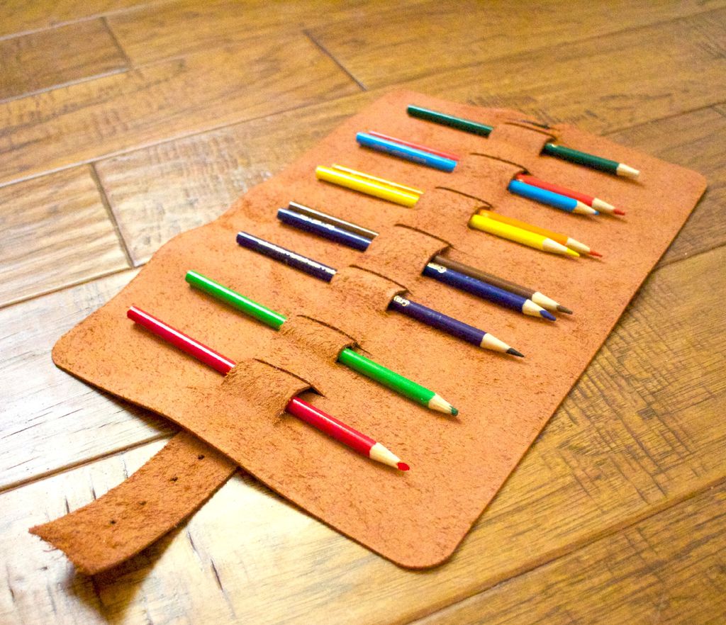 Simple organizer for pencils own hands