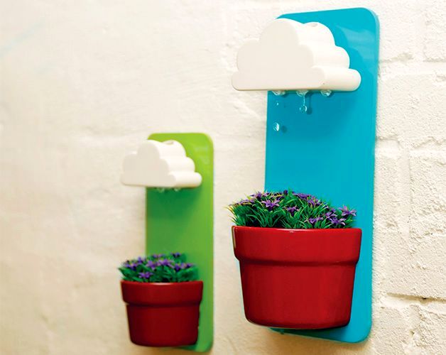 flower pot with irrigation rainy pot