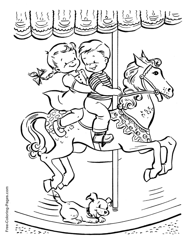 Coloring summer for children. Free download summer coloring.