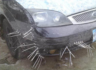 Repair of bumper.