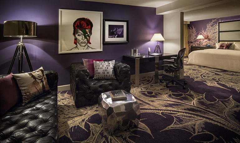 Rooms at the Hard Rock Hotel