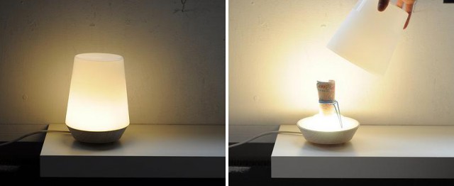 Lampa - cache pro dům