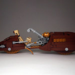 Homemade Lego in the style of Steampunk