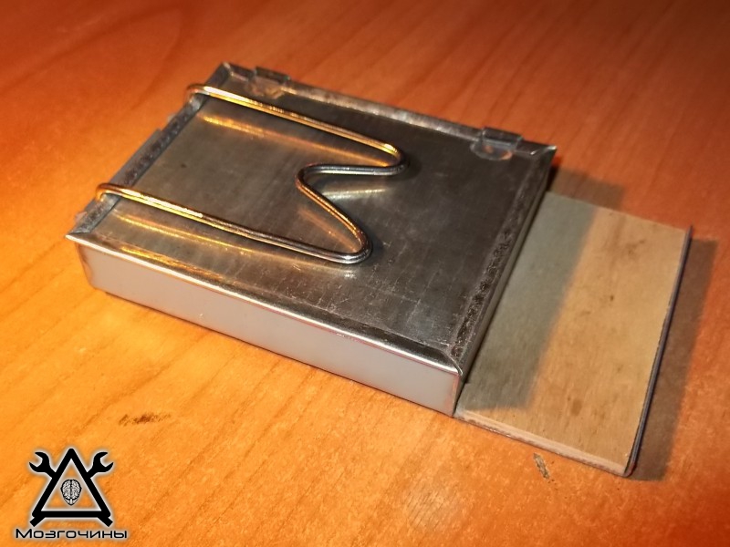 Self-made stand for a soldering iron with your own hands