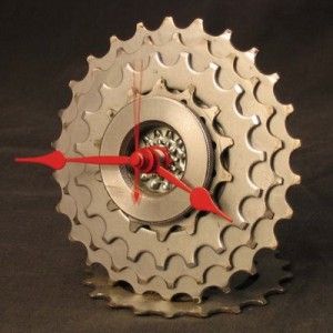 Саморобні годинник з велосипедної зірочки