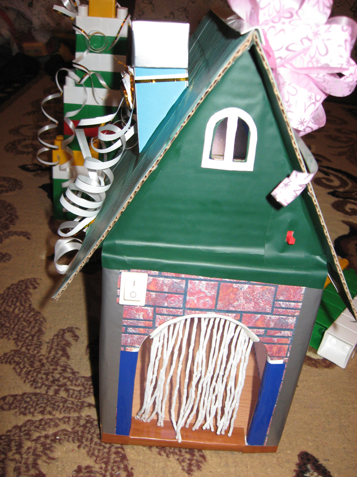 Homemade toy house