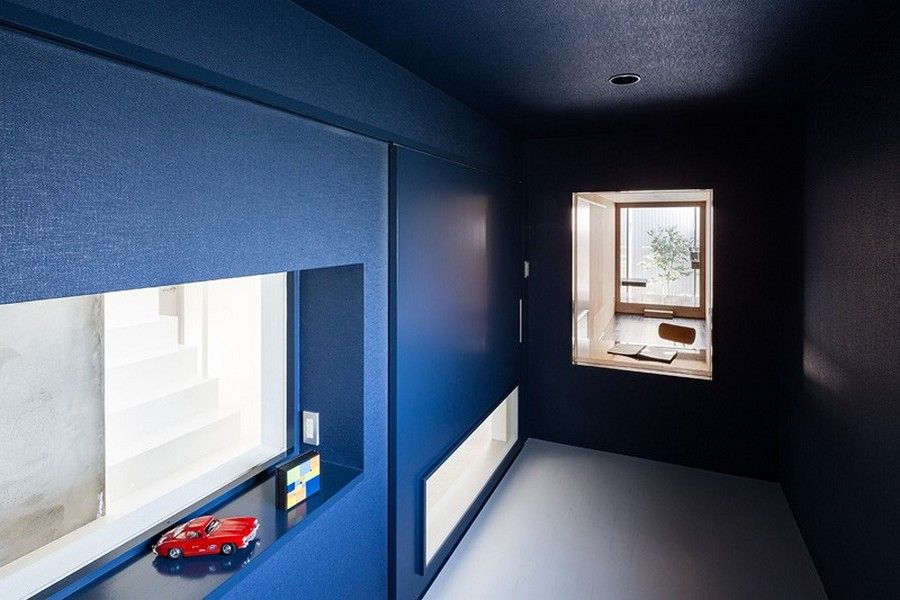 Японски минимализъм във вътрешността на къщата на къщата