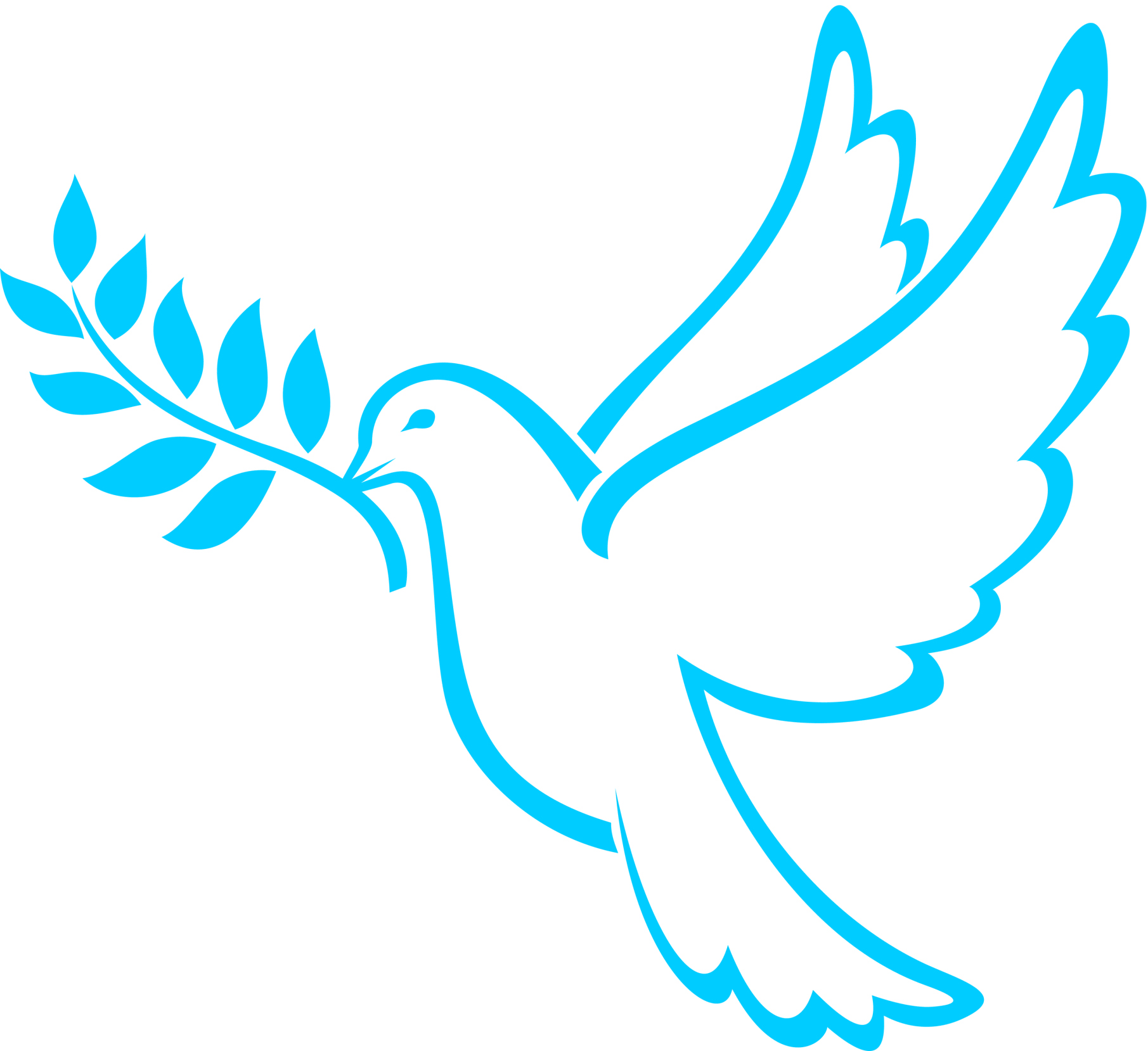 Голубь символ мира
