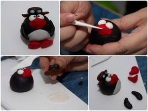 Smeshariki from plasticine step by step photo 