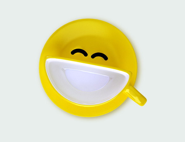 A cup of Smilecup from Psyho