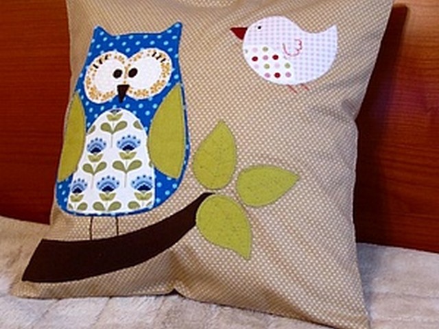 Diy Owl Pillow 2 Works - Easy Diy Owl Pillowcase