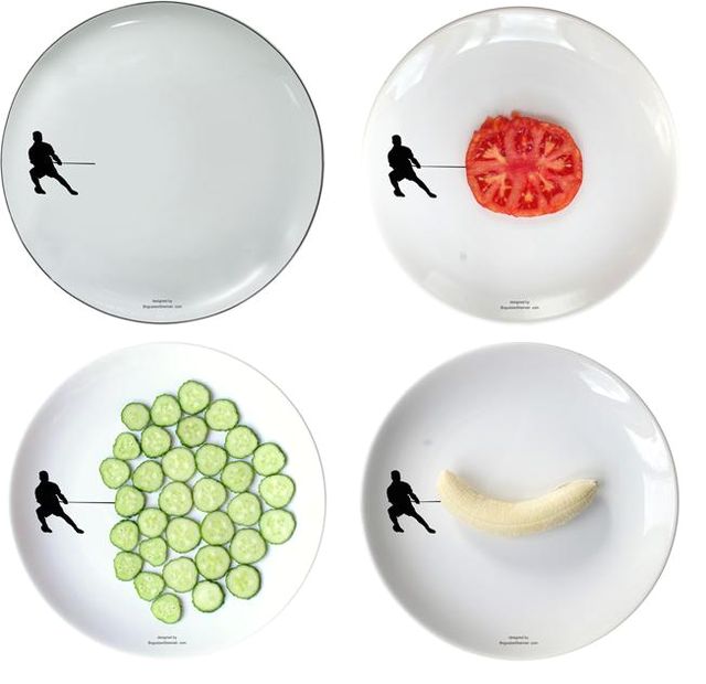 drawings on plates Boguslaw Sliwinski 