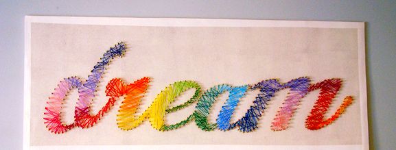 String art with your own hands