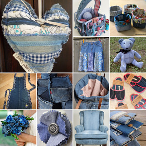 A bag and a backpack of old jeans. Ideas and patterns - what to do with your own hands from jeans.