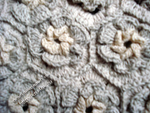 Slette diameter gennembore Bag of flower motifs