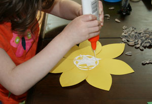 Sunflower-craft-step3