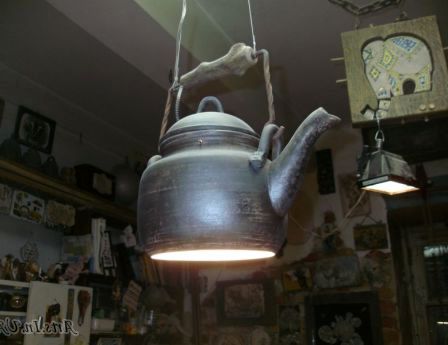 lighting fixture kettle