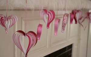 Surprise your beloved hands. Decor for Valentine's Day. 