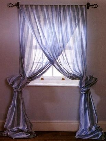 How to make original curtains with your own hands