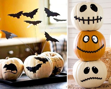 Pumpkin decoration for decorating a summer house and home