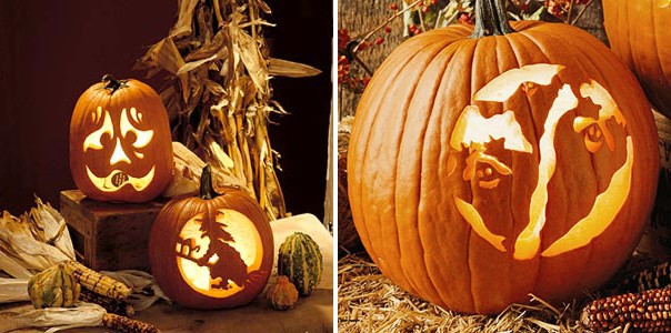 Beautiful do-it-yourself pumpkin lanterns