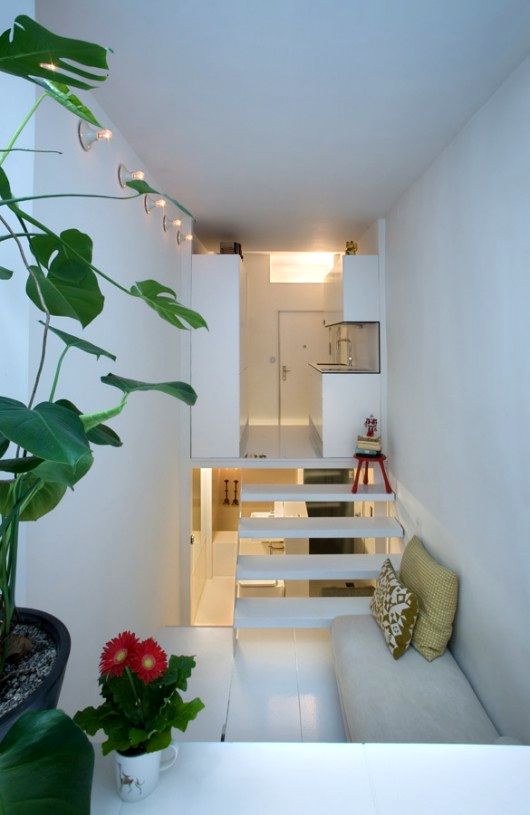small two-level apartment
