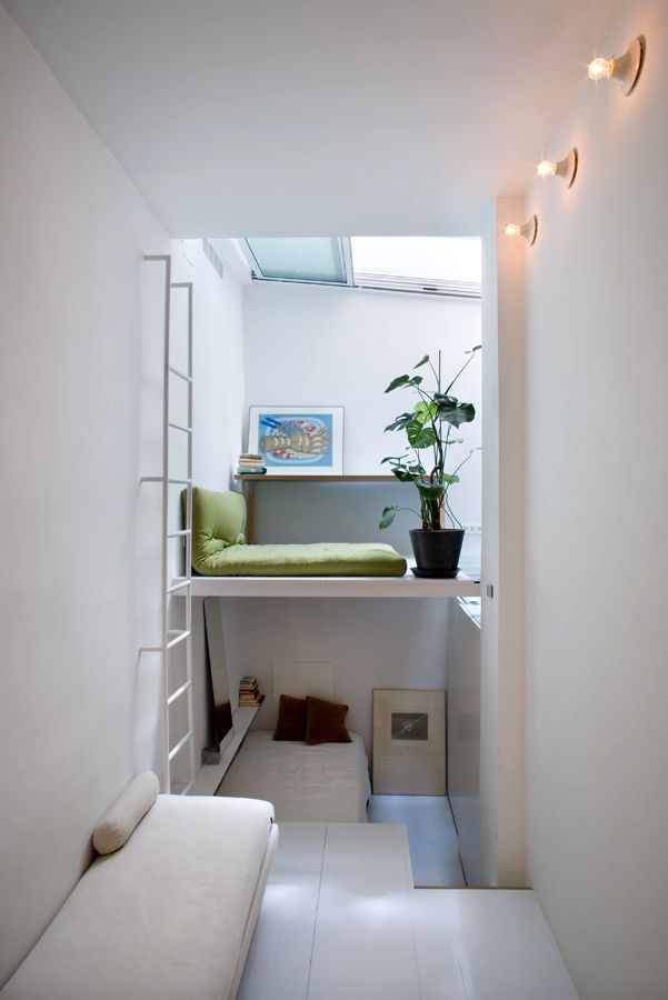 interior of a small apartment of 20 sq m