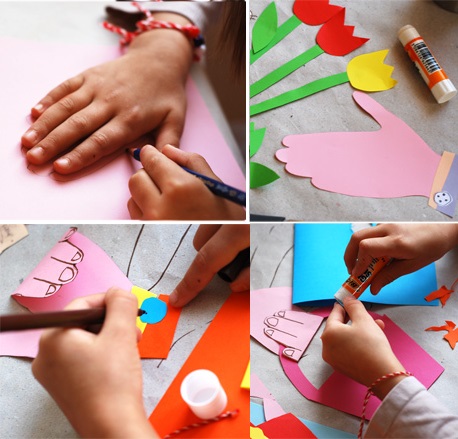 Spring is children's crafts. Spring handicrafts for children (4)
