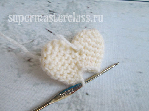 Crochet bone with step by step photos