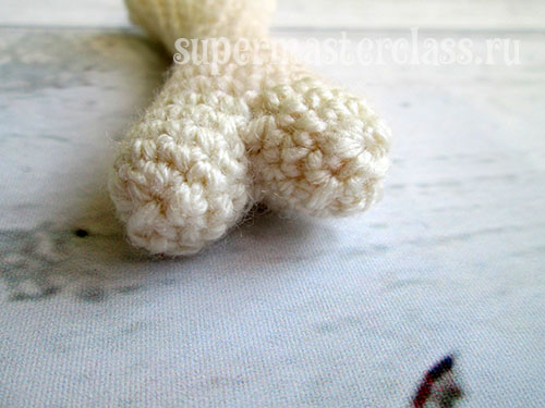 Crocheted bone