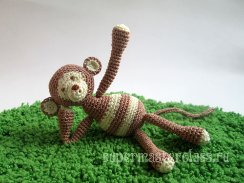 Knitted monkey do it yourself