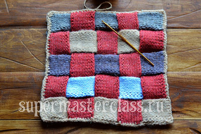 Knitting and crocheting rugs