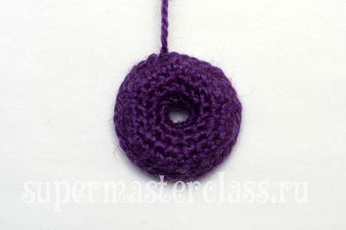 How to make a knitted button